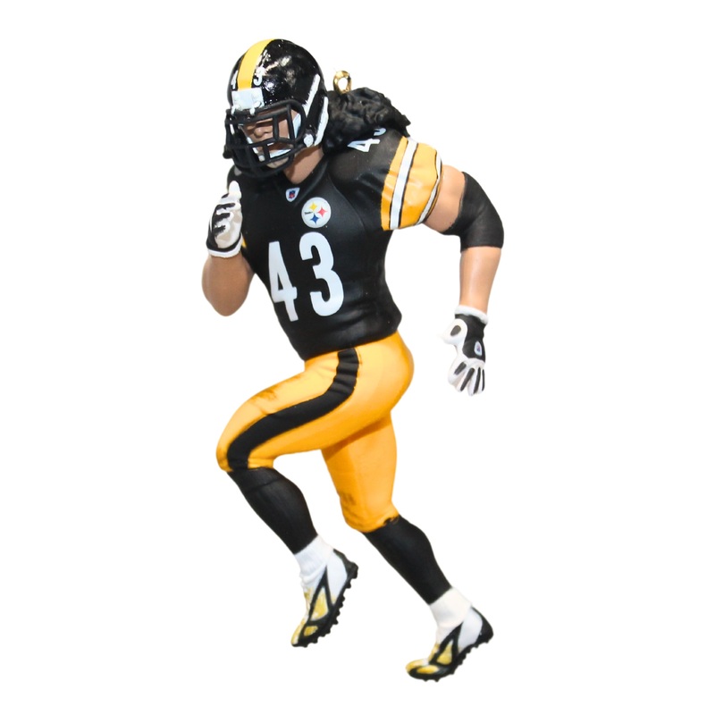 Hallmark Ornament: 2010 Troy Polamalu | QXI2296 | NFL