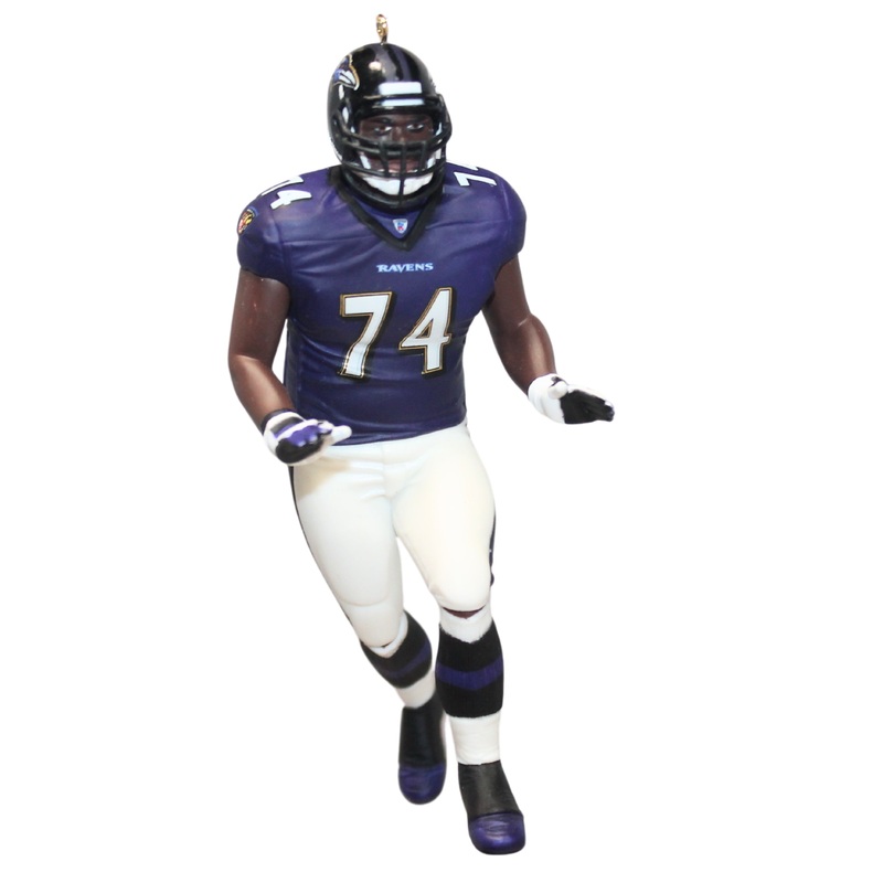 Hallmark Ornament: 2012 Michael Oher | QX8234 | NFL
