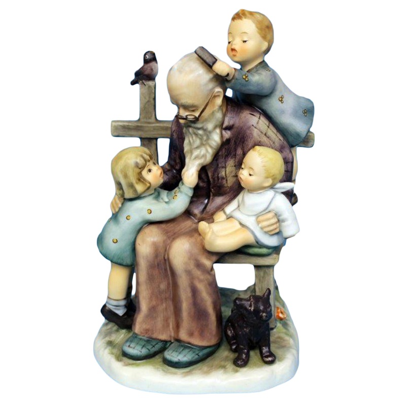 Hummel Figurine: At Grandpa's - 621