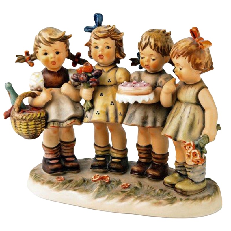 Hummel Figurine: We Wish You The Best - 600
