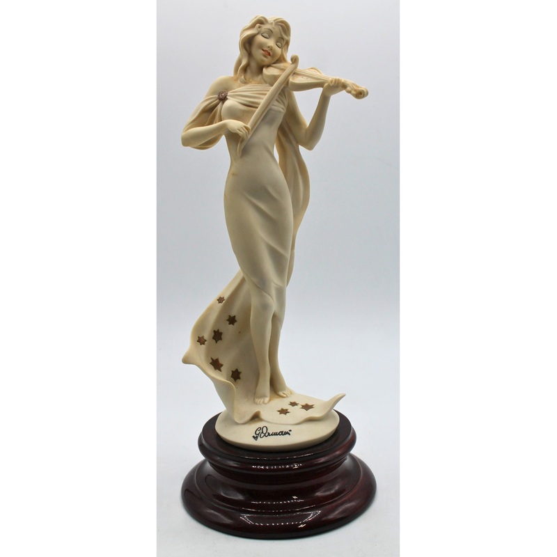 Guiseppe Armani Lady with Violin| Please Read