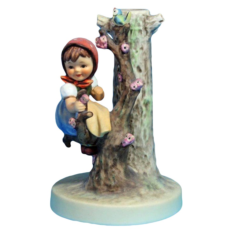 Hummel Figurine: Apple Tree Girl - Candle Holder - 676
