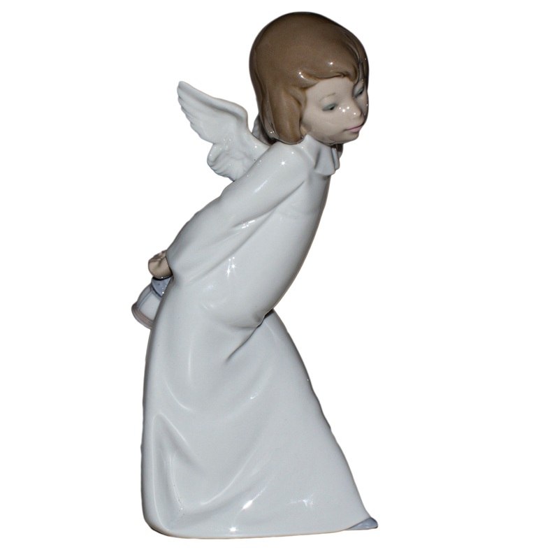 Lladr Figurine: 4960 Cherub Smiling