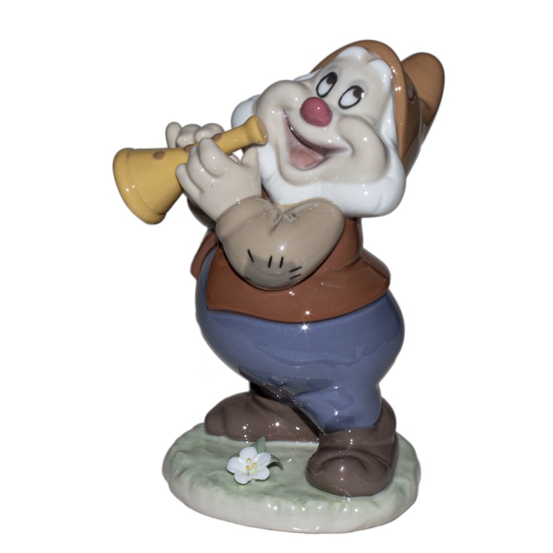 Lladr Figurine: 9322 Snow White's Happy the Dwarf