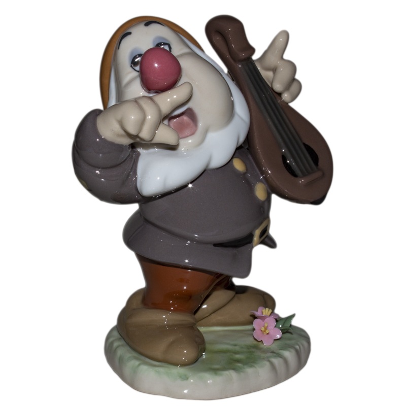 Lladr Figurine: 9327 Snow White's Sneezy the Dwarf