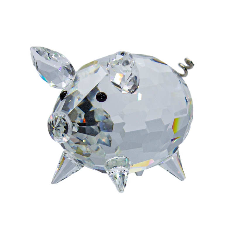 Swarovski Crystal: 010031 Medium Pig - Variation 2