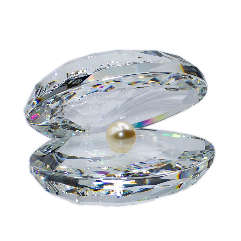 Swarovski Crystal: 014389 Shell with Pearl