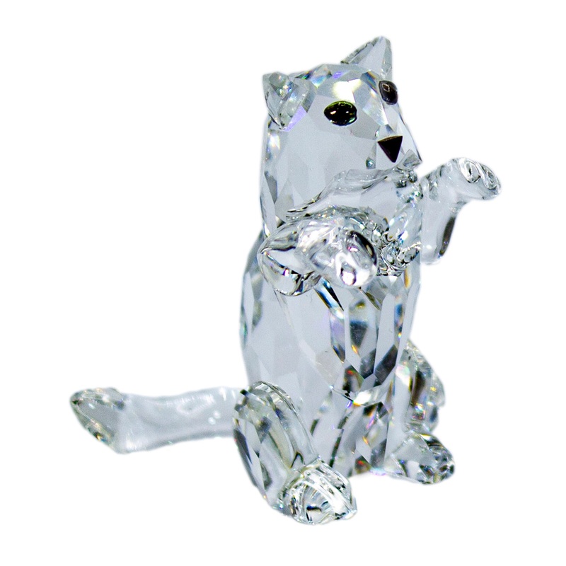 Swarovski Crystal: 162887 Begging Cat