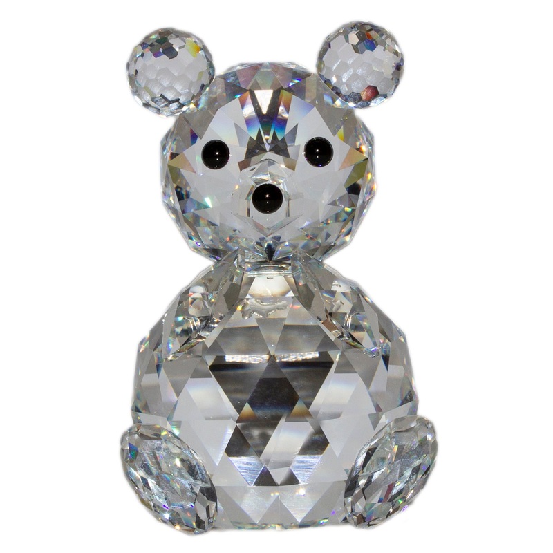 Swarovski Figurine: 010009 Large Bear - Version 2