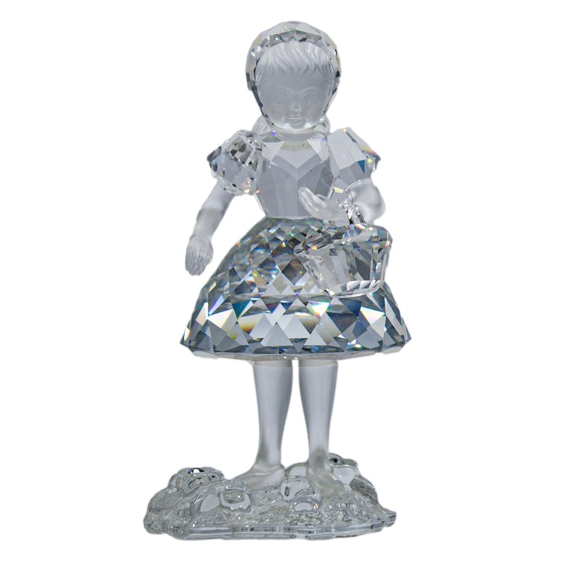 Swarovski Figurine: 191695 Red Riding Hood with Basket