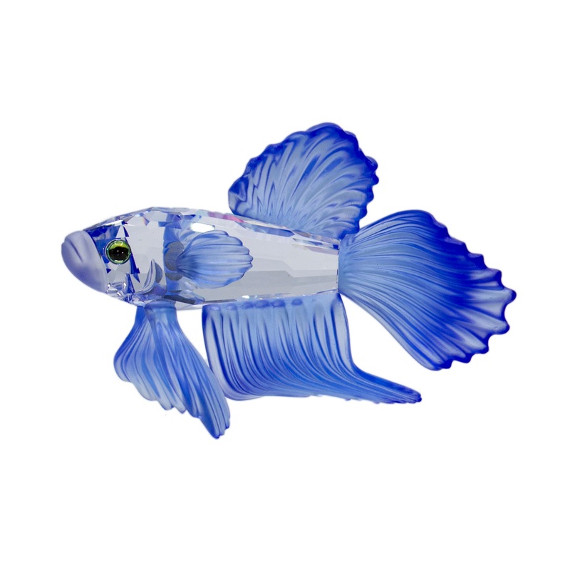 Swarovski Crystal: 236718 Blue Siamese Fighting Fish
