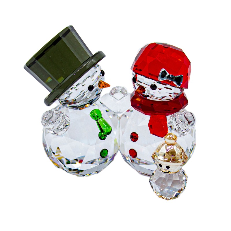 Swarovski Crystal: 5533948 Snowman Family