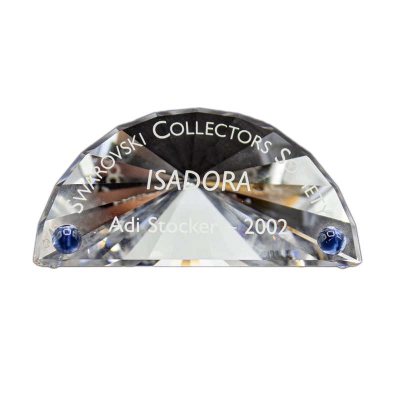 Swarovski Crystal: 602383 Isadora Plaque 2002