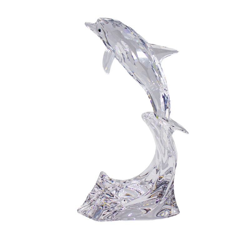 Swarovski Figurine: 221628 Maxi Dolphin