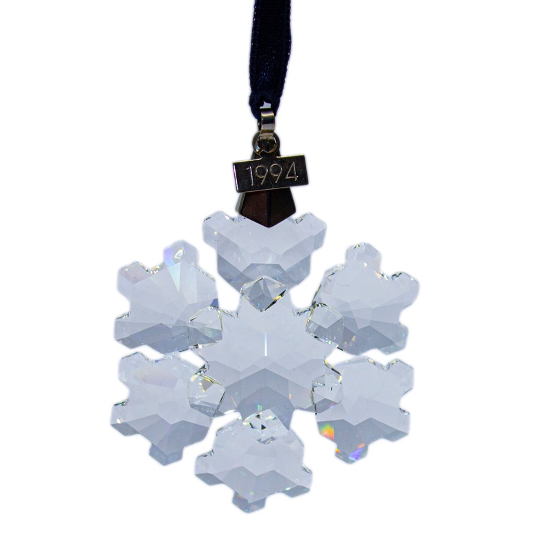 Swarovski Crystal: 181632  Snowflake Ornament - 1994