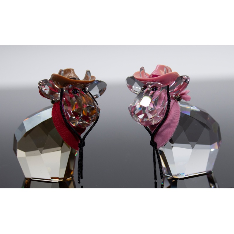 Swarovski Crystal: 5004625 Cowboy and Cowgirl
