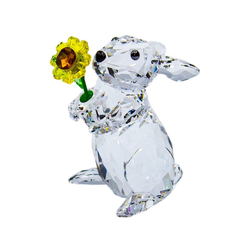 Swarovski Crystal: 5301583 Rabbit with Sunflower