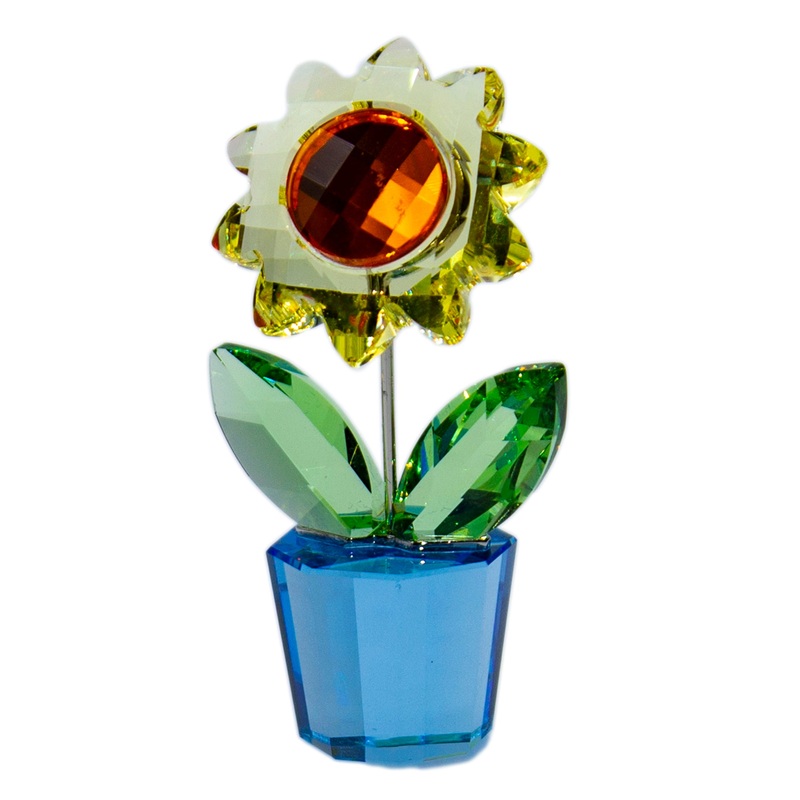 Swarovski Crystal: 663148 Small Sunflower