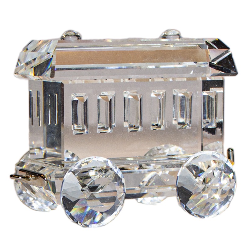 Swarovski Figurine: 015150 Train Passenger Wagon