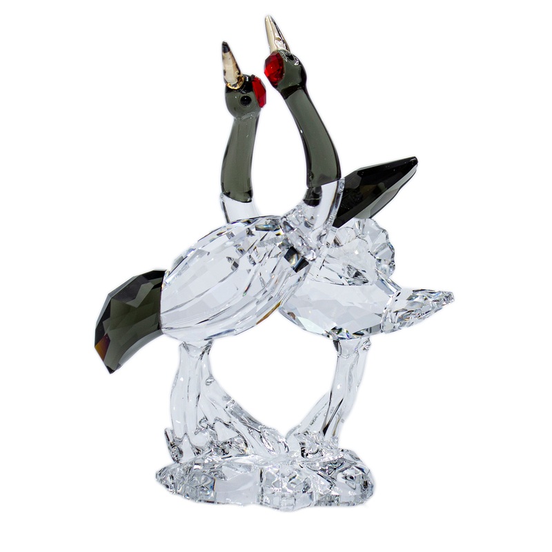 Swarovski Figurine: 1142860 Red Crowned Cranes