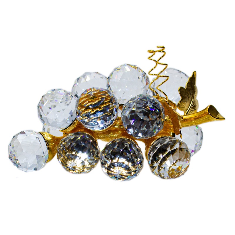 Swarovski Figurine: 166157 Small 15 Grape Cluster - USA