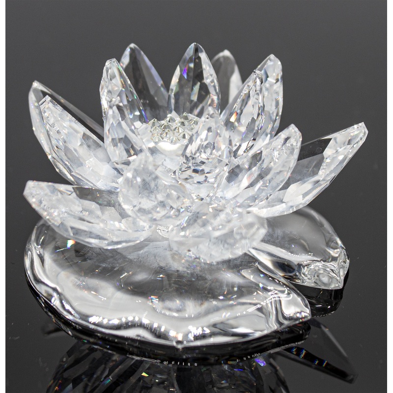 Swarovski Figurine: 838178 Large Waterlily