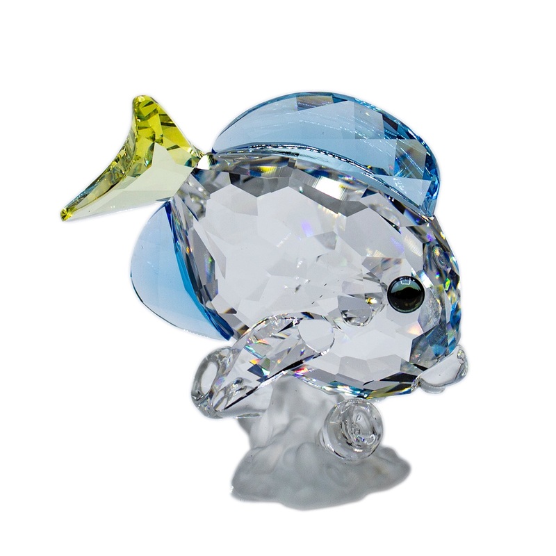 Swarovski Figurine: 886180 Blue Tang Fish