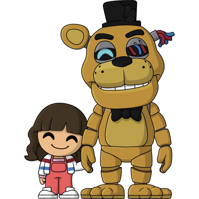 Abby & Golden Freddy