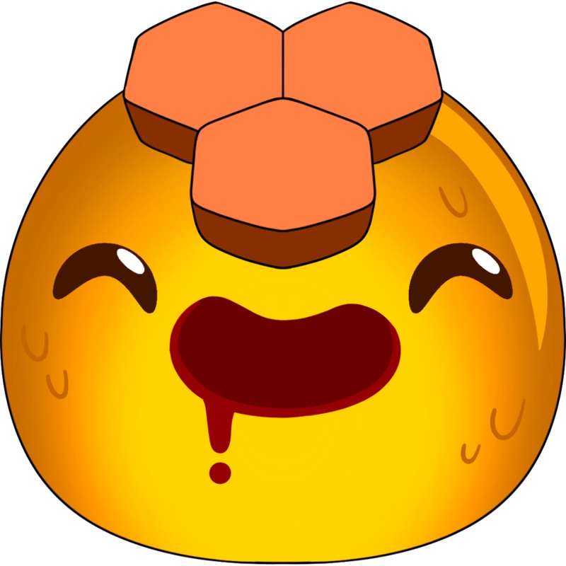 Honey Slime Stickie (6in)