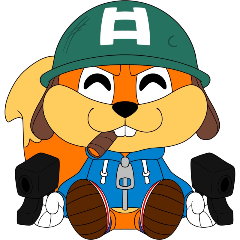 Soldier Conker Plush (9in)