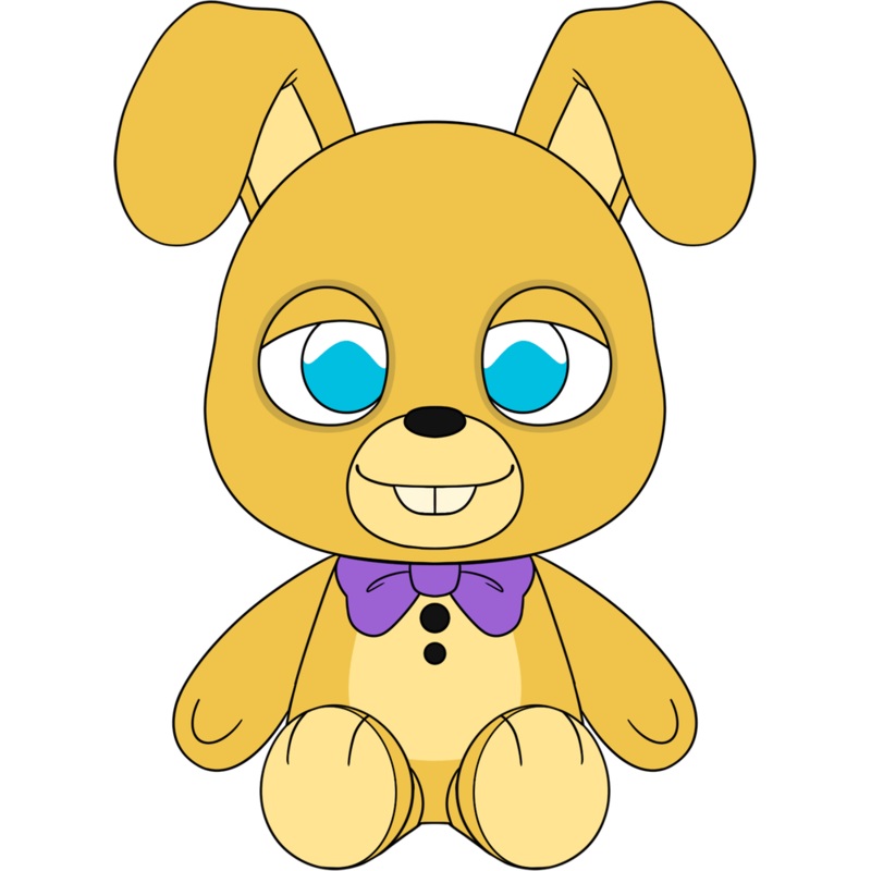 Yellow Rabbit Plush (9in)