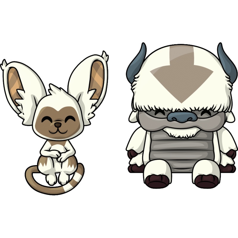Appa and Momo Monitor Buddiez