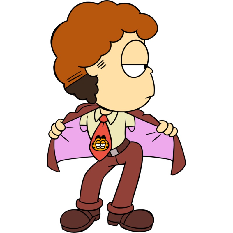 Garfield Disco Fever pin