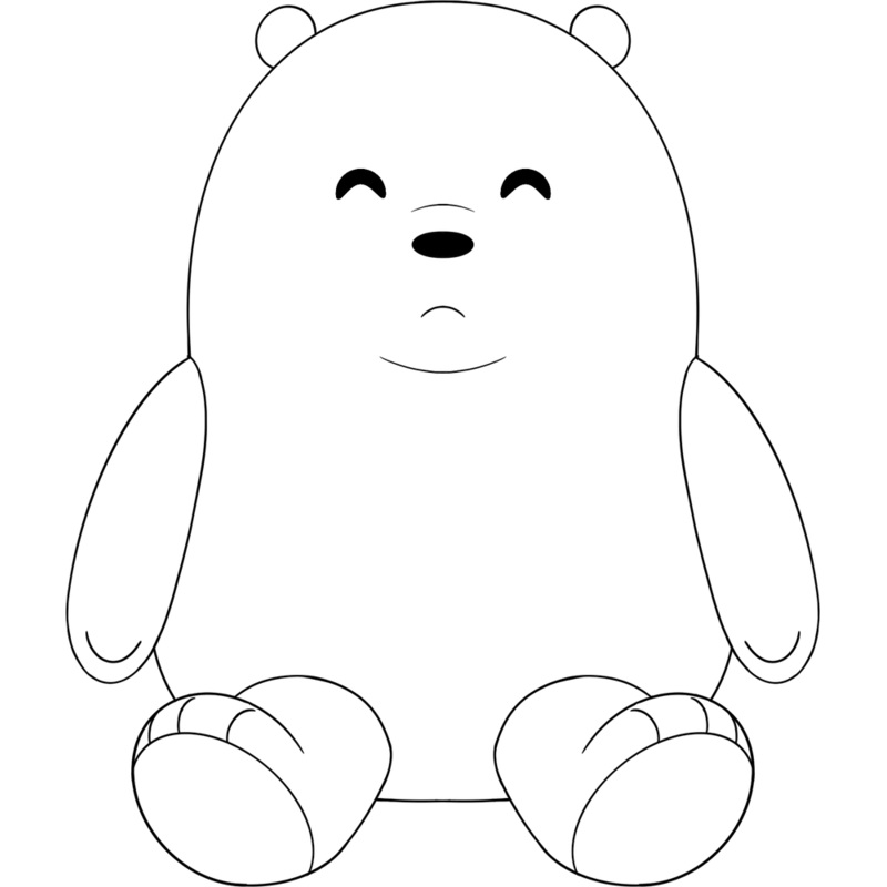 Ice Bear Plush (9in)