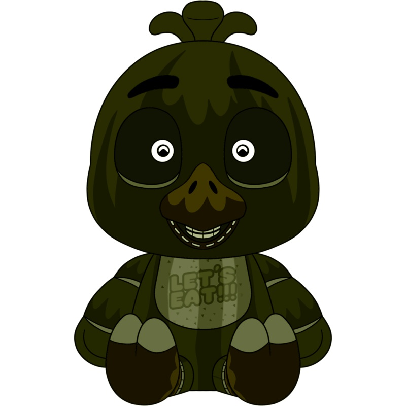 Phantom Chica Plush (9in)