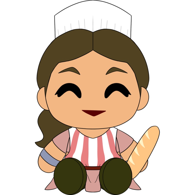 Sandwich Lady Plush (9in)