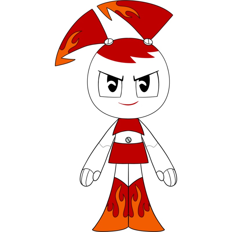 Standing Hot Rod Jenny Plush (9in)