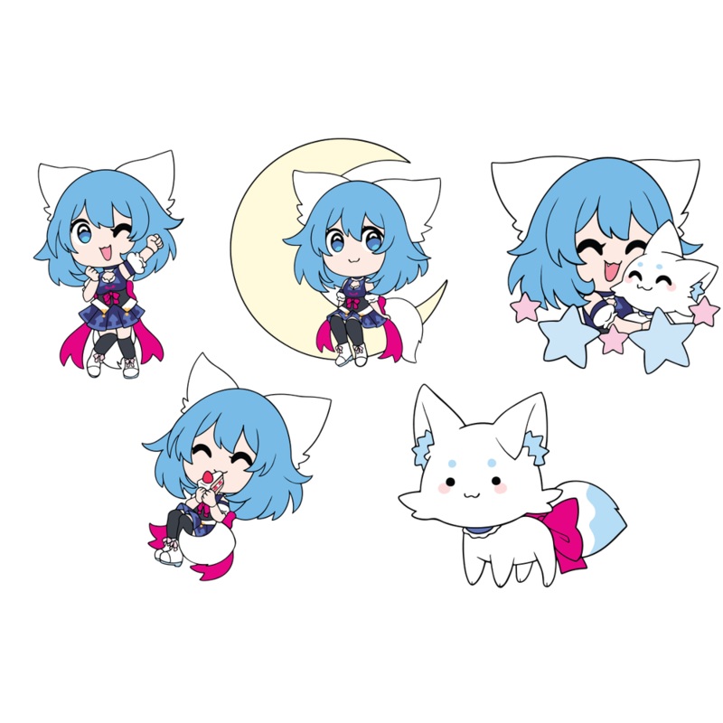 Wolfychu Pin Set