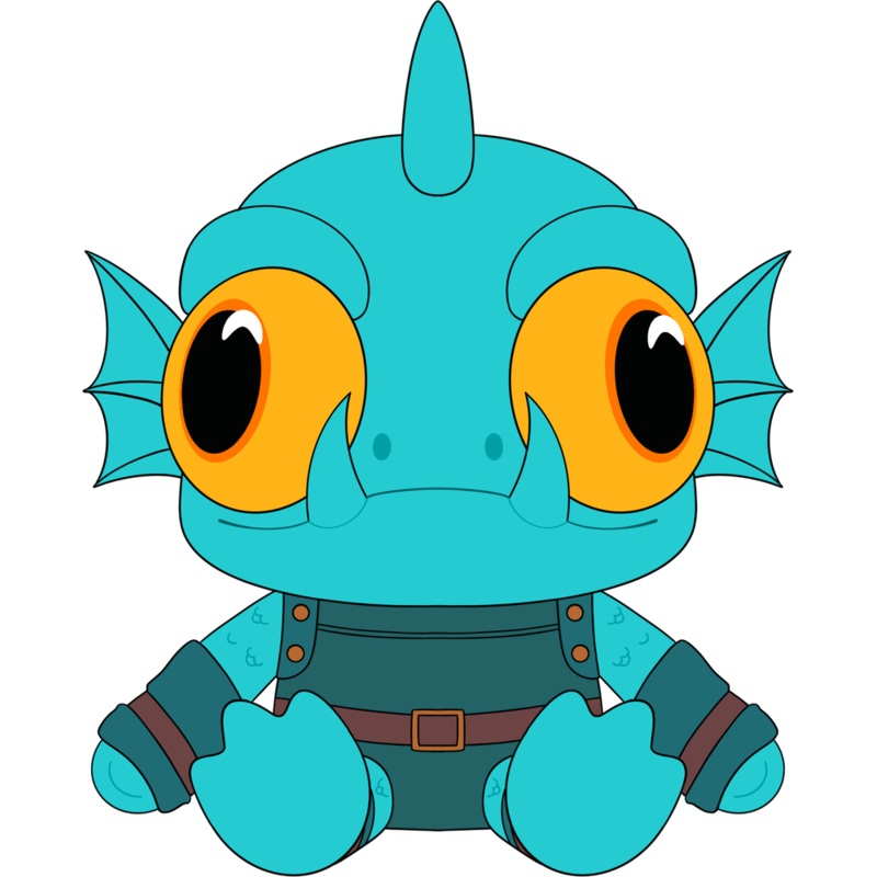 Gill Grunt Plush (9in)