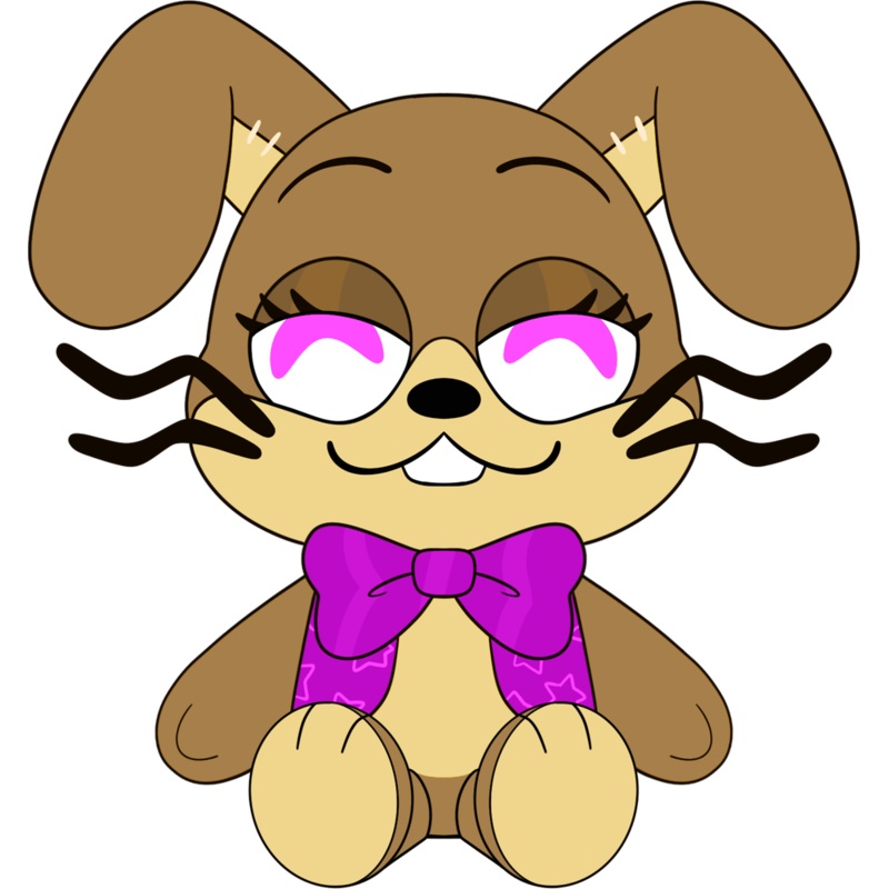 Glitchtrap Shoulder Rider Plush (6in)