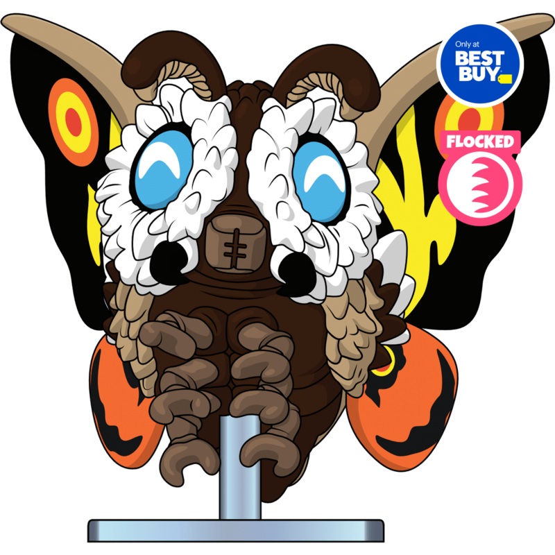 Mothra Flocked
