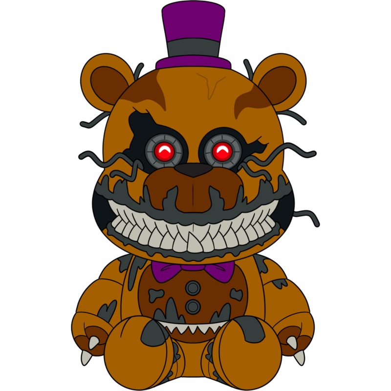 Nightmare Fredbear Plush (9in)