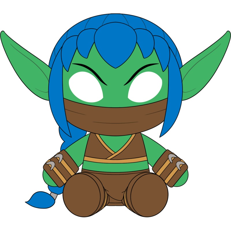 Stealth Elf Plush (9in)