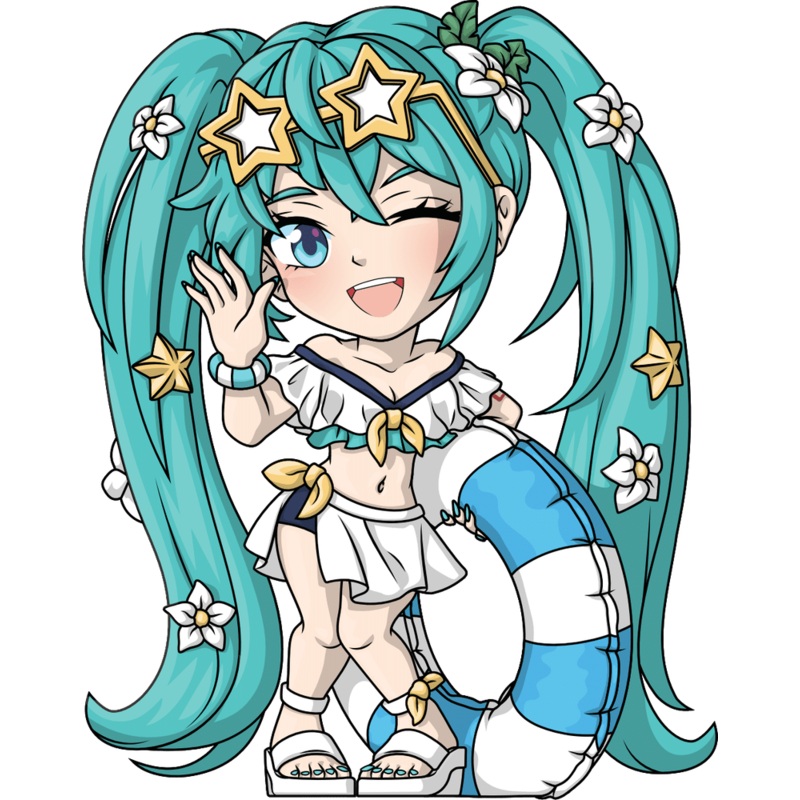 Summer Style Miku