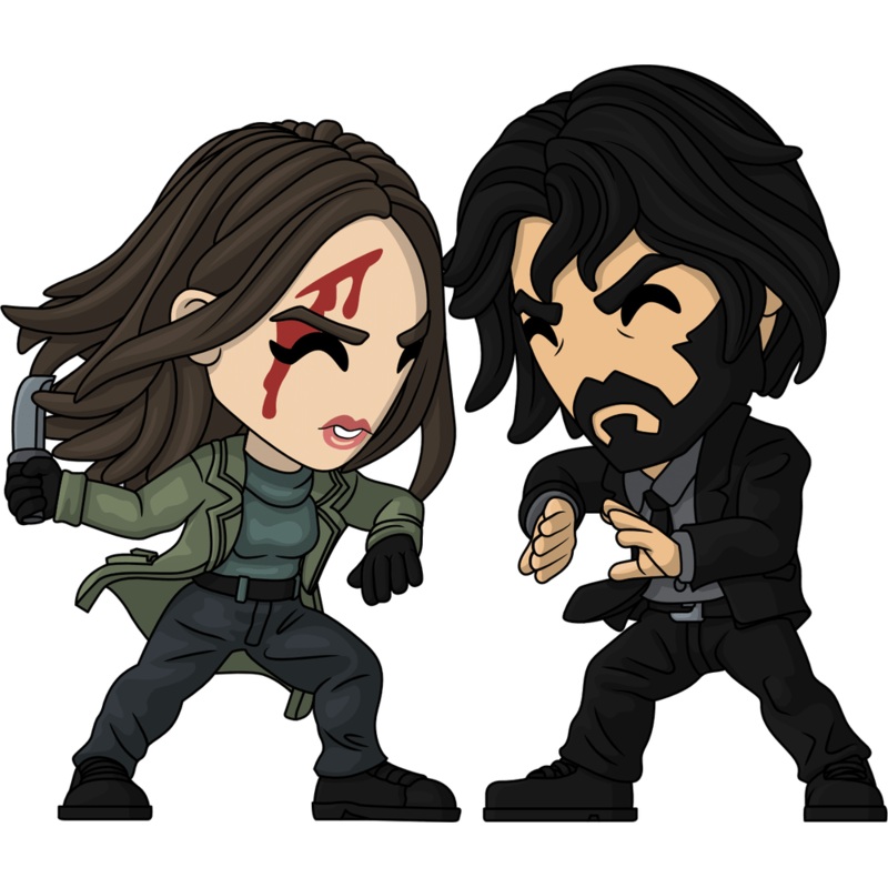 The Ballerina and John Wick