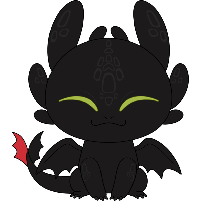 Toothless Plush (9in)