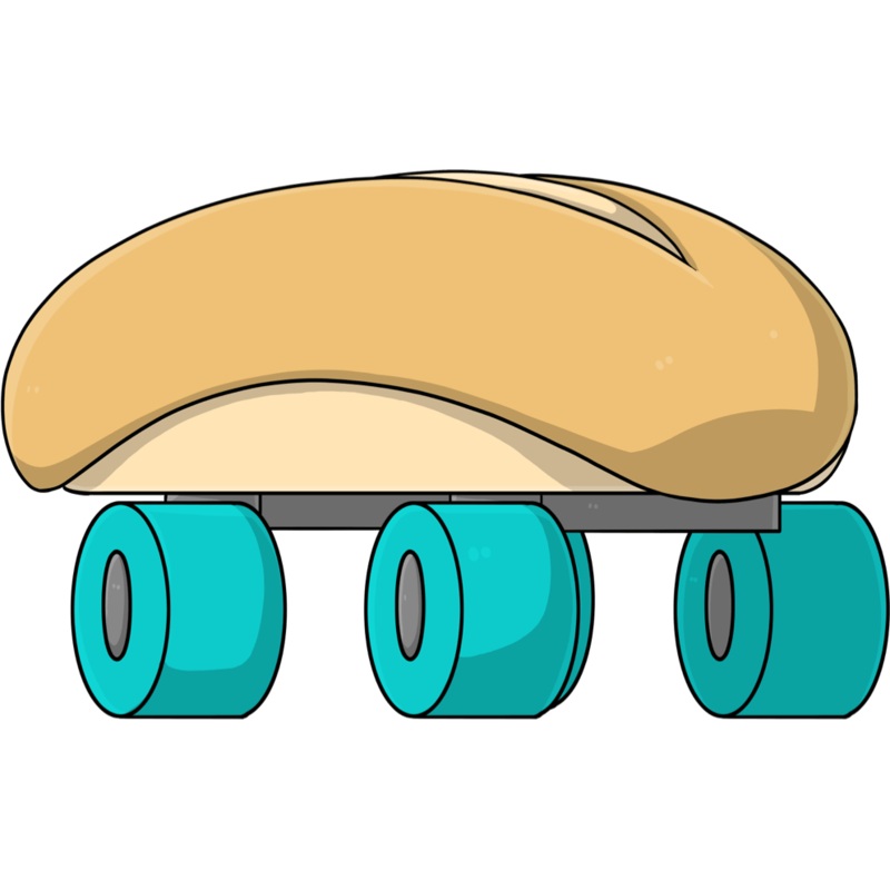 Breadskate Plush (1ft)