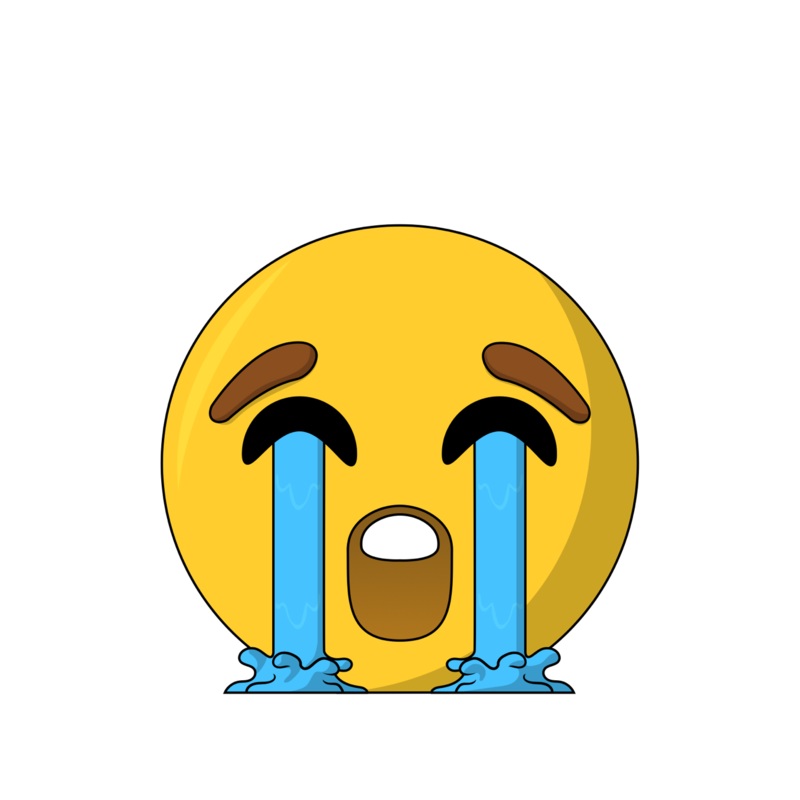 Crying emoji