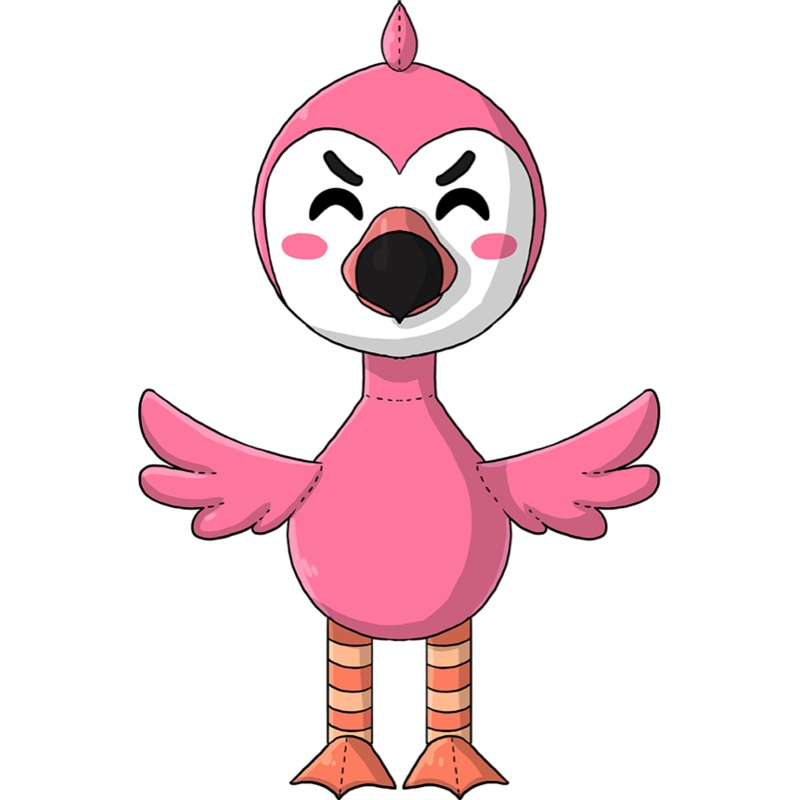 Flamingo Plush (6 inch)