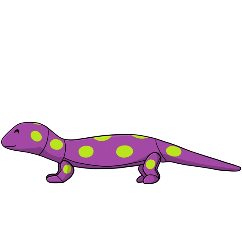 Motivational Lizard (2FT)